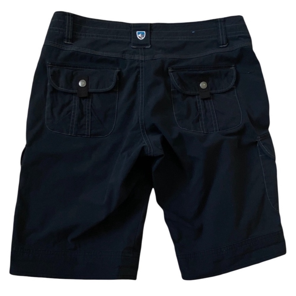 Kuhl Women's Black Cargo Outdoor Hiking Shorts Sz-14.  AA17